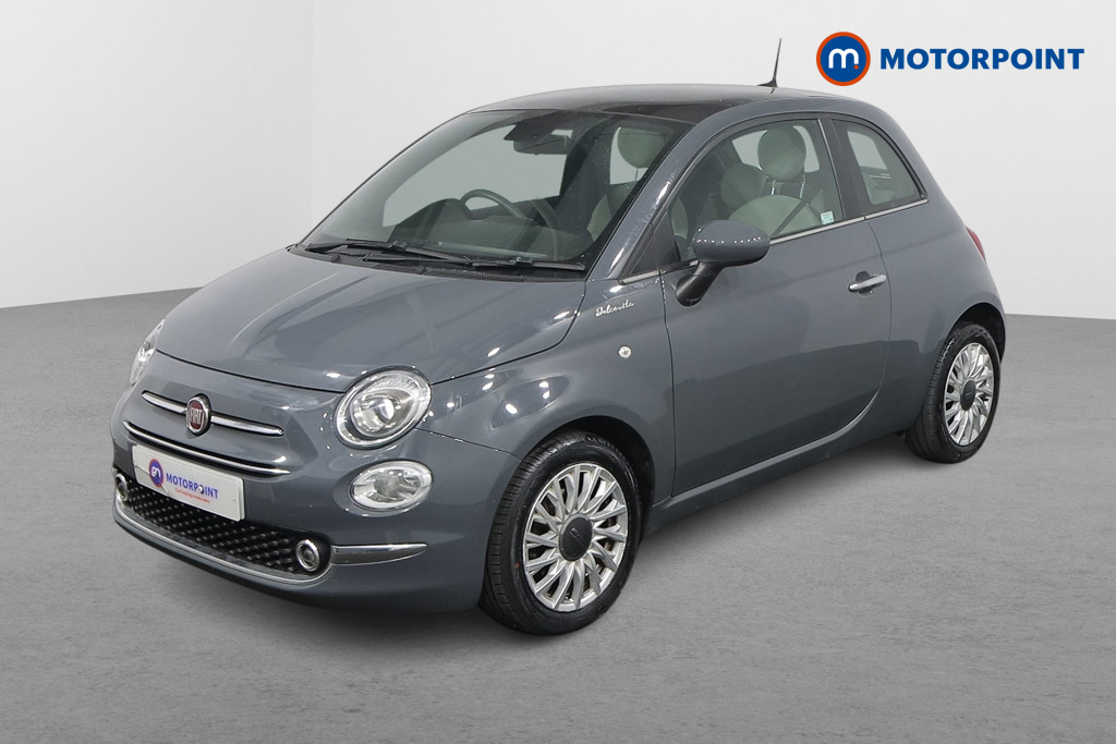 Fiat 500 Dolcevita Manual Petrol-Electric Hybrid Hatchback - Stock Number (1538856) - Passenger side front corner