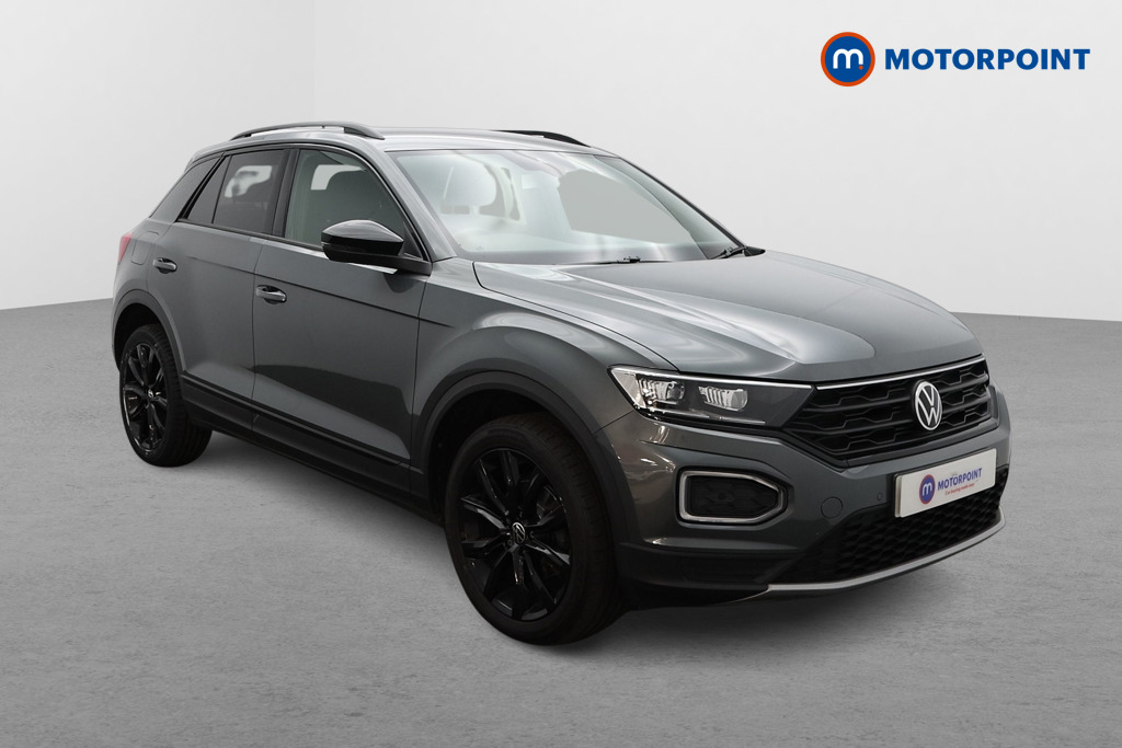 Volkswagen T-Roc Black Edition Automatic Petrol SUV - Stock Number (1541191) - Drivers side front corner