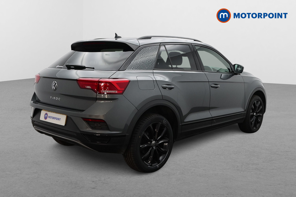 Volkswagen T-Roc Black Edition Automatic Petrol SUV - Stock Number (1541191) - Drivers side rear corner