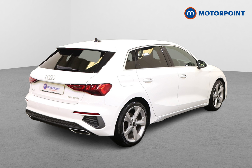 Audi A3 S Line Automatic Petrol Hatchback - Stock Number (1541608) - Drivers side rear corner