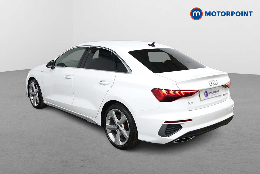 Audi A3 S Line Automatic Petrol Saloon - Stock Number (1542788) - Passenger side rear corner
