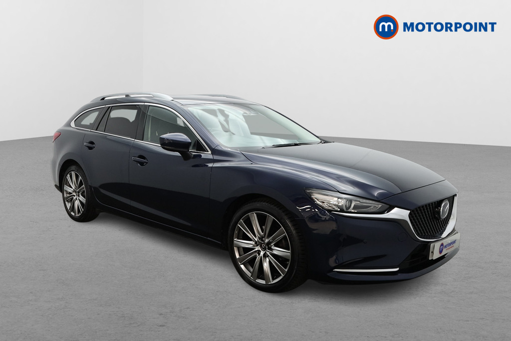 Mazda 6 Sport Manual Petrol Estate - Stock Number (1534345) - Drivers side front corner