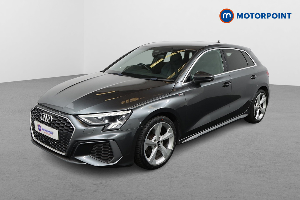 Audi A3 S Line Manual Petrol Hatchback - Stock Number (1535659) - Passenger side front corner