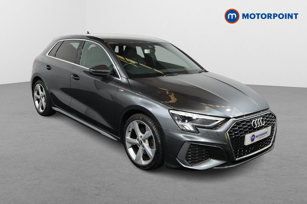 Audi A3 S Line Manual Petrol Hatchback - Stock Number (1535659) - Drivers side front corner