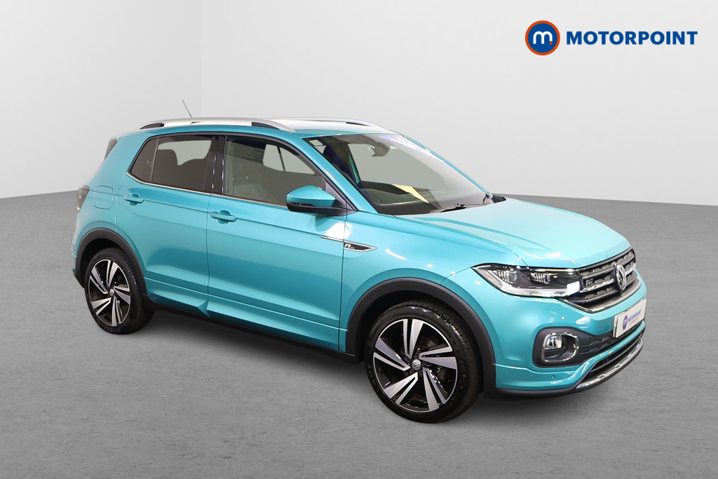 Volkswagen T-Cross R-Line Automatic Petrol SUV - Stock Number (1536039) - Drivers side front corner