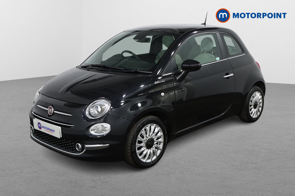 Fiat 500 Dolcevita Manual Petrol-Electric Hybrid Hatchback - Stock Number (1538679) - Passenger side front corner