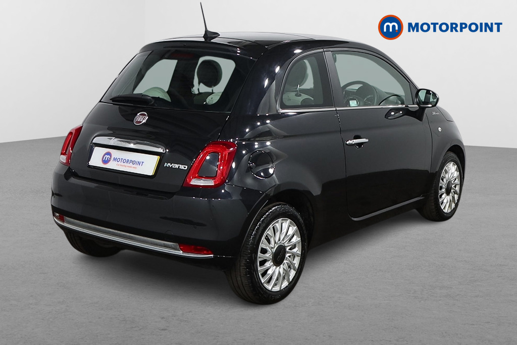 Fiat 500 Dolcevita Manual Petrol-Electric Hybrid Hatchback - Stock Number (1538679) - Drivers side rear corner