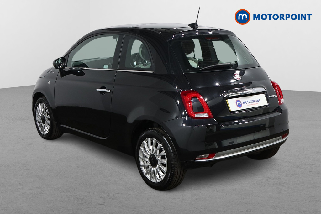 Fiat 500 Dolcevita Manual Petrol-Electric Hybrid Hatchback - Stock Number (1538679) - Passenger side rear corner