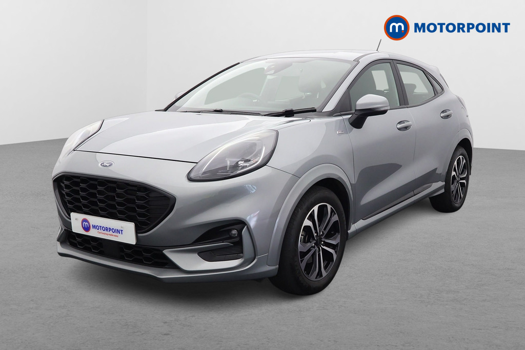 Ford Puma St-Line Manual Petrol-Electric Hybrid SUV - Stock Number (1539896) - Passenger side front corner