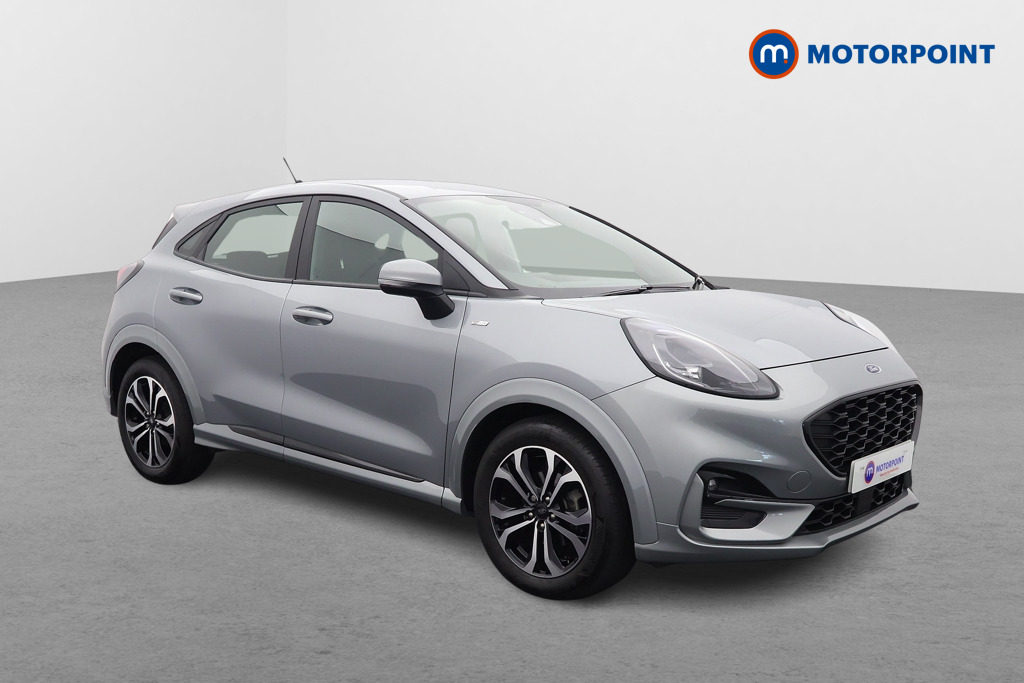 Ford Puma St-Line Manual Petrol-Electric Hybrid SUV - Stock Number (1539896) - Drivers side front corner