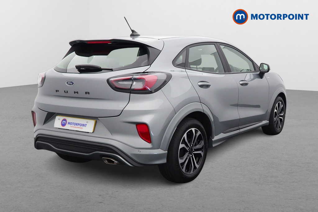 Ford Puma St-Line Manual Petrol-Electric Hybrid SUV - Stock Number (1539896) - Drivers side rear corner