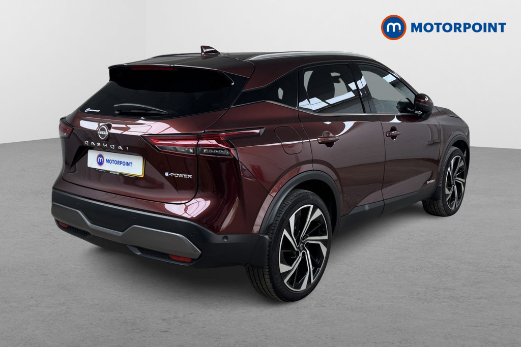 Nissan Qashqai Tekna-Plus Automatic Petrol-Electric Hybrid SUV - Stock Number (1540136) - Drivers side rear corner