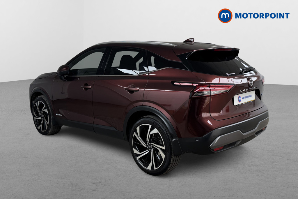 Nissan Qashqai Tekna-Plus Automatic Petrol-Electric Hybrid SUV - Stock Number (1540136) - Passenger side rear corner