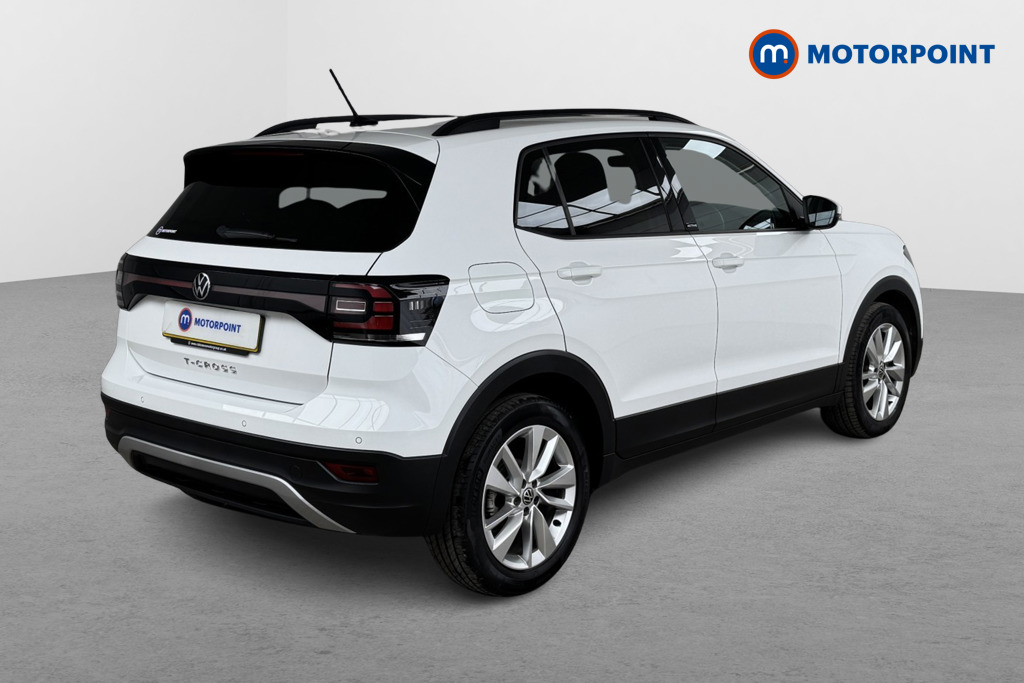 Volkswagen T-Cross Active Manual Petrol SUV - Stock Number (1540156) - Drivers side rear corner