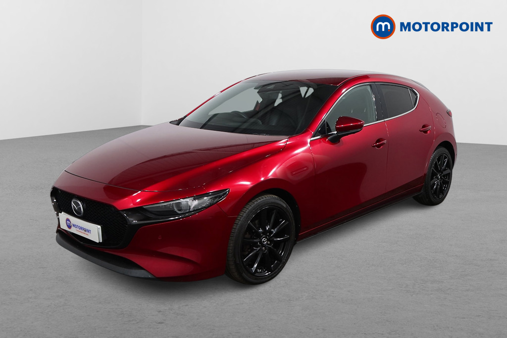 Mazda 3 Gt Sport Tech Manual Petrol-Electric Hybrid Hatchback - Stock Number (1540882) - Passenger side front corner