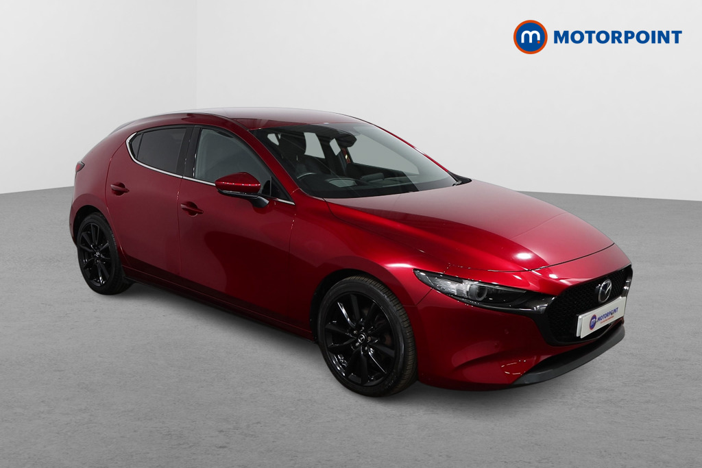 Mazda 3 Gt Sport Tech Manual Petrol-Electric Hybrid Hatchback - Stock Number (1540882) - Drivers side front corner
