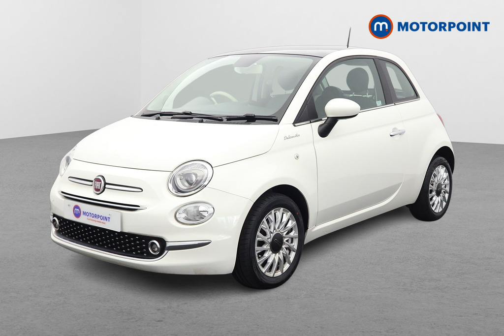 Fiat 500 Dolcevita Manual Petrol-Electric Hybrid Hatchback - Stock Number (1541046) - Passenger side front corner