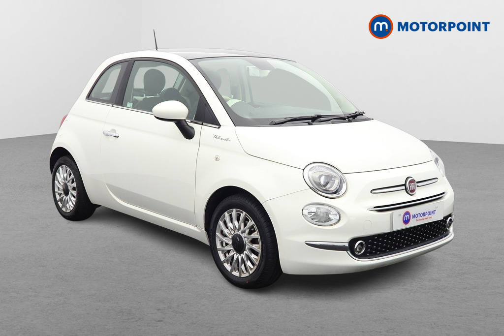 Fiat 500 Dolcevita Manual Petrol-Electric Hybrid Hatchback - Stock Number (1541046) - Drivers side front corner