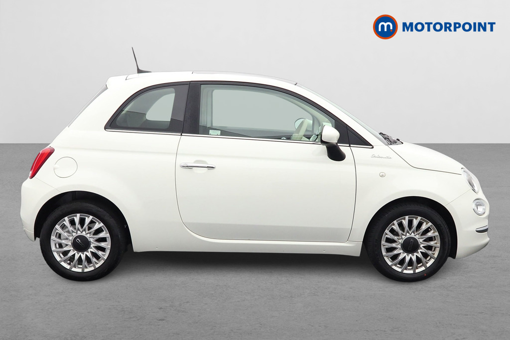Fiat 500 Dolcevita Manual Petrol-Electric Hybrid Hatchback - Stock Number (1541046) - Drivers side