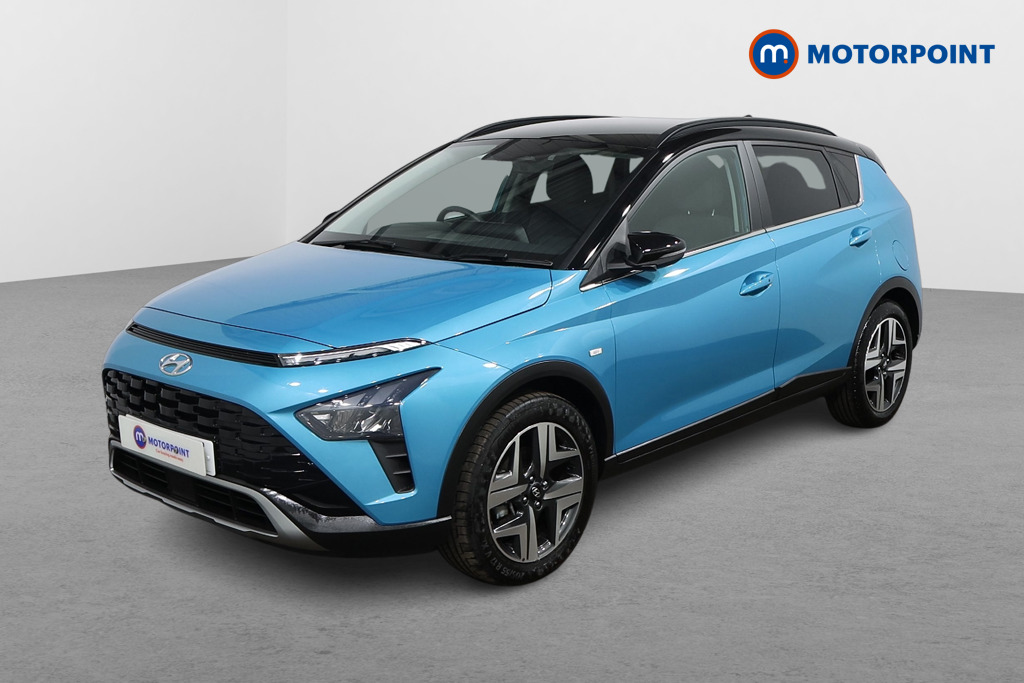 Hyundai Bayon Ultimate Automatic Petrol-Electric Hybrid SUV - Stock Number (1541660) - Passenger side front corner