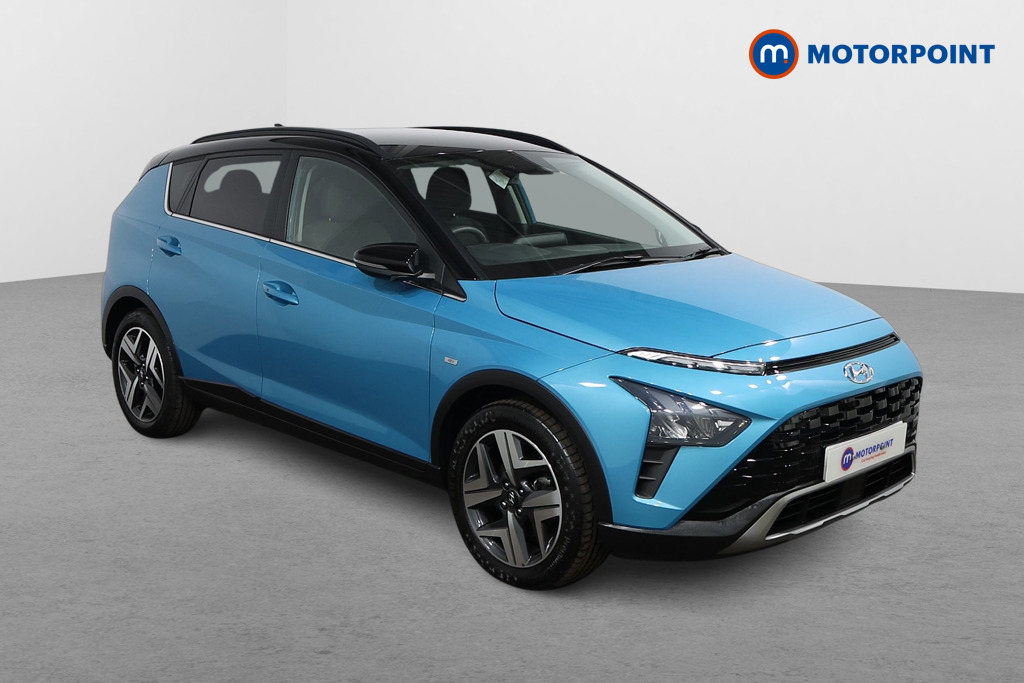 Hyundai Bayon Ultimate Automatic Petrol-Electric Hybrid SUV - Stock Number (1541660) - Drivers side front corner