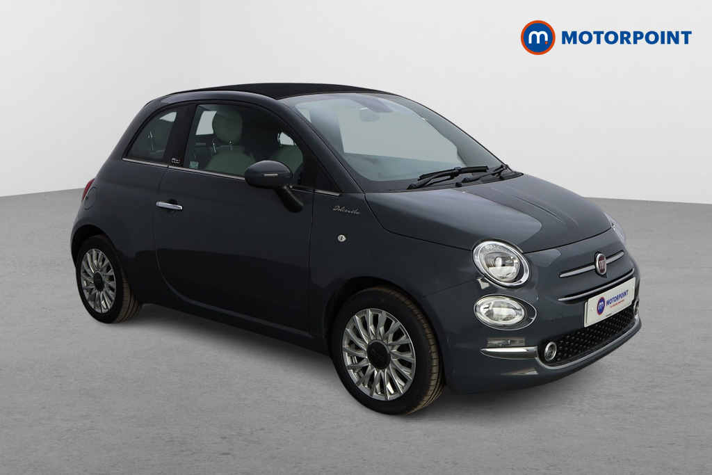 Fiat 500 Dolcevita Manual Petrol-Electric Hybrid Convertible - Stock Number (1542195) - Drivers side front corner