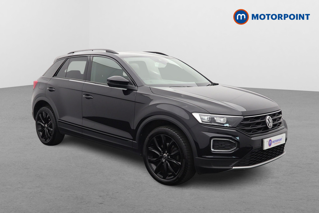 Volkswagen T-Roc Black Edition Automatic Petrol SUV - Stock Number (1542446) - Drivers side front corner