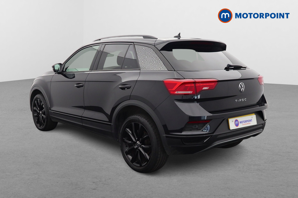 Volkswagen T-Roc Black Edition Automatic Petrol SUV - Stock Number (1542446) - Passenger side rear corner