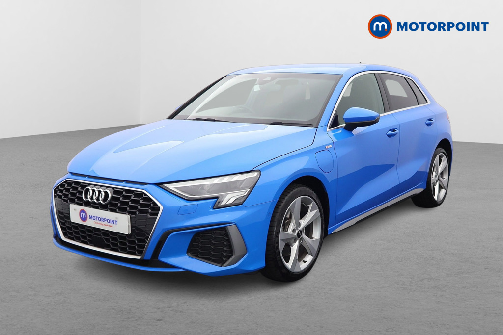 Audi A3 S Line Automatic Petrol Plug-In Hybrid Hatchback - Stock Number (1542786) - Passenger side front corner
