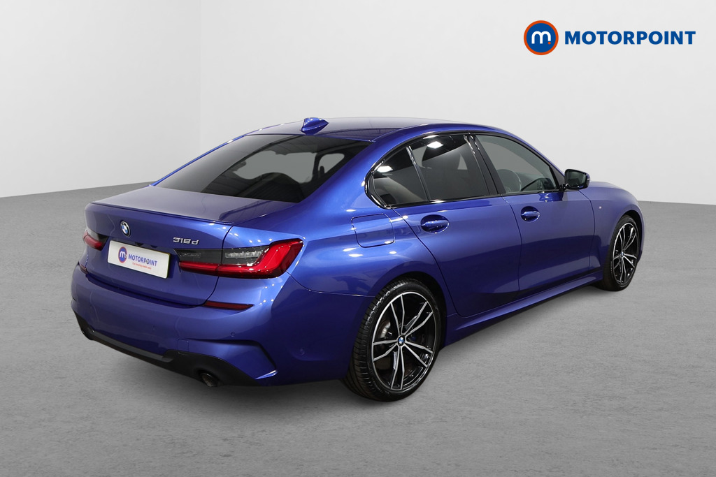 BMW 3 Series M Sport Automatic Diesel Saloon - Stock Number (1540229) - Drivers side rear corner
