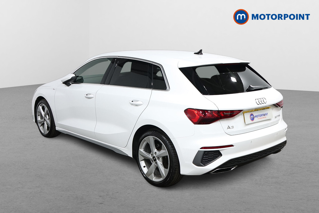 Audi A3 S Line Manual Petrol Hatchback - Stock Number (1540880) - Passenger side rear corner