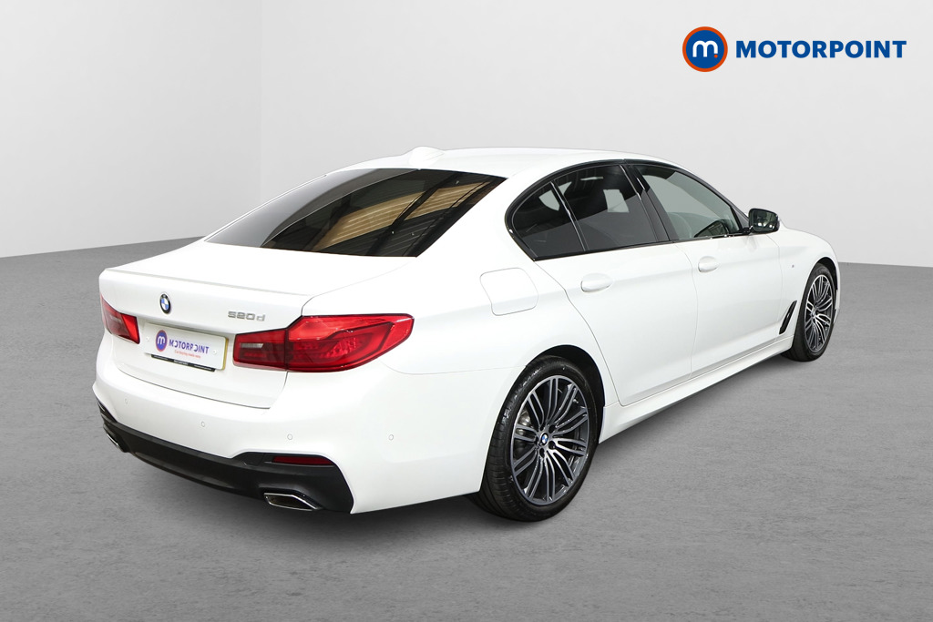 BMW 5 Series M Sport Automatic Diesel Saloon - Stock Number (1542703) - Drivers side rear corner
