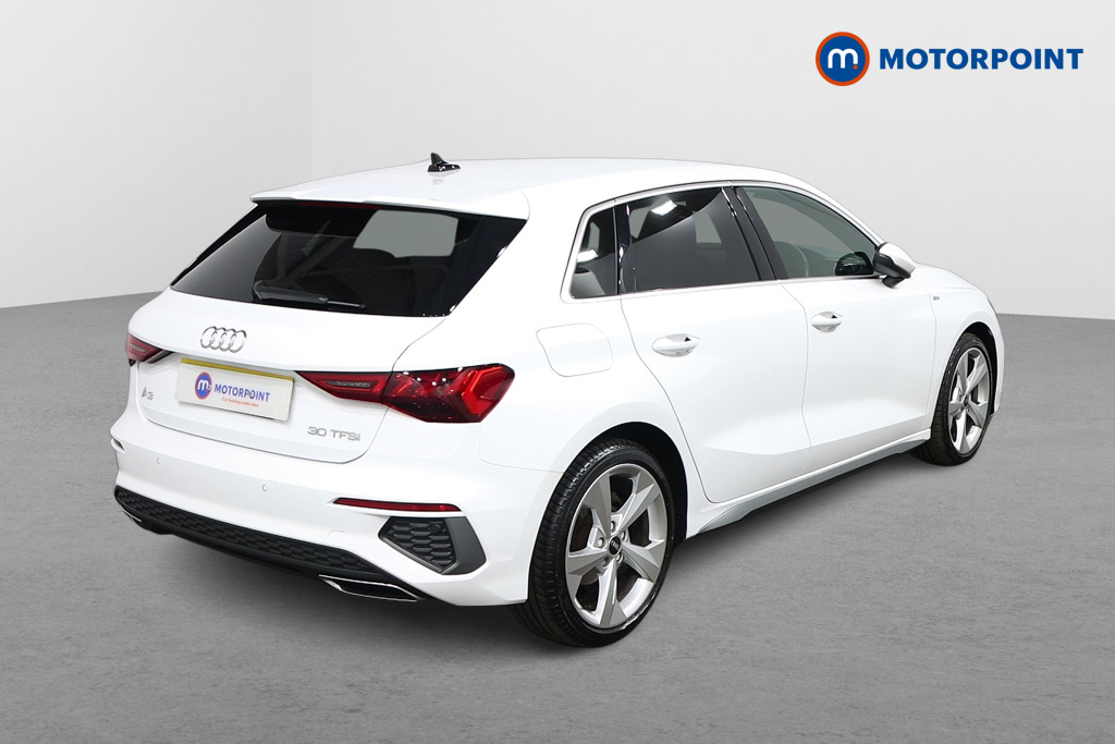 Audi A3 S Line Automatic Petrol Hatchback - Stock Number (1542796) - Drivers side rear corner