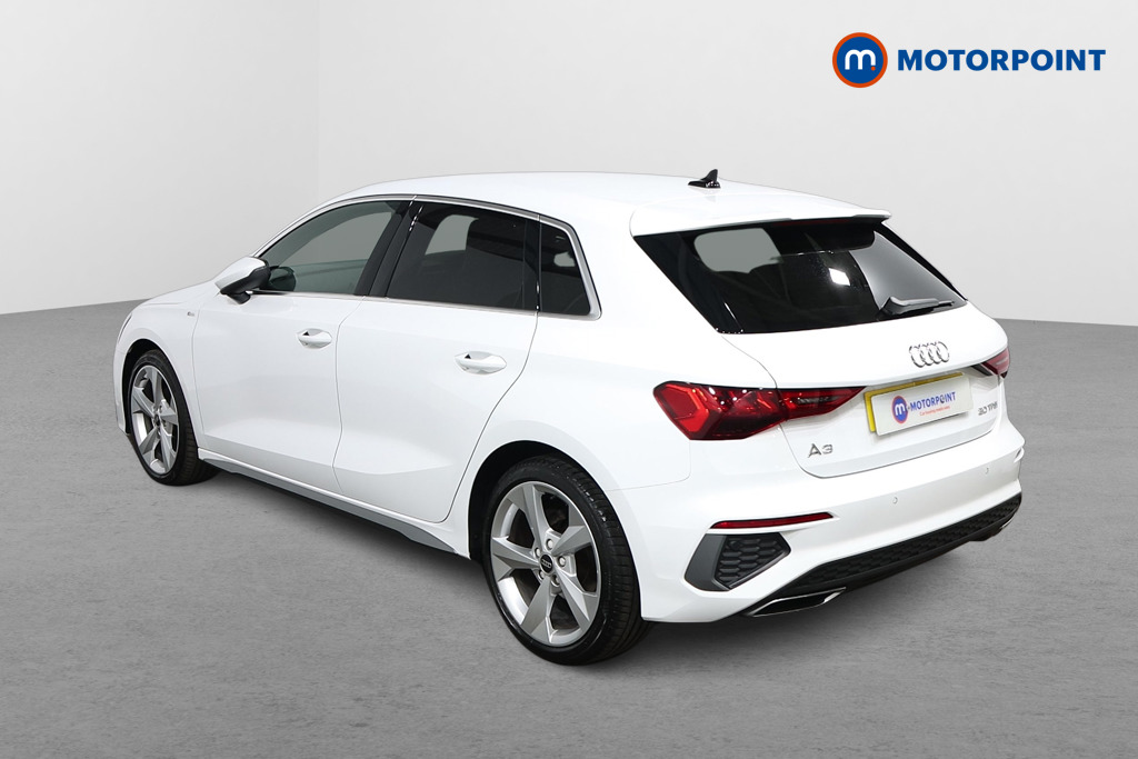 Audi A3 S Line Automatic Petrol Hatchback - Stock Number (1542796) - Passenger side rear corner