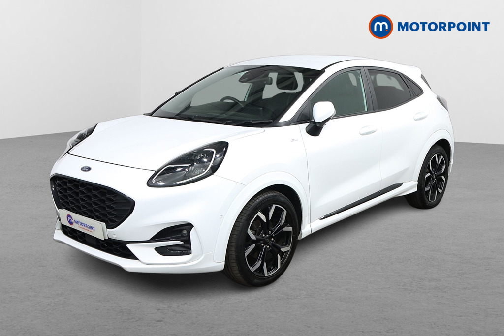 Ford Puma St-Line X First Edition Manual Petrol-Electric Hybrid SUV - Stock Number (1542227) - Passenger side front corner