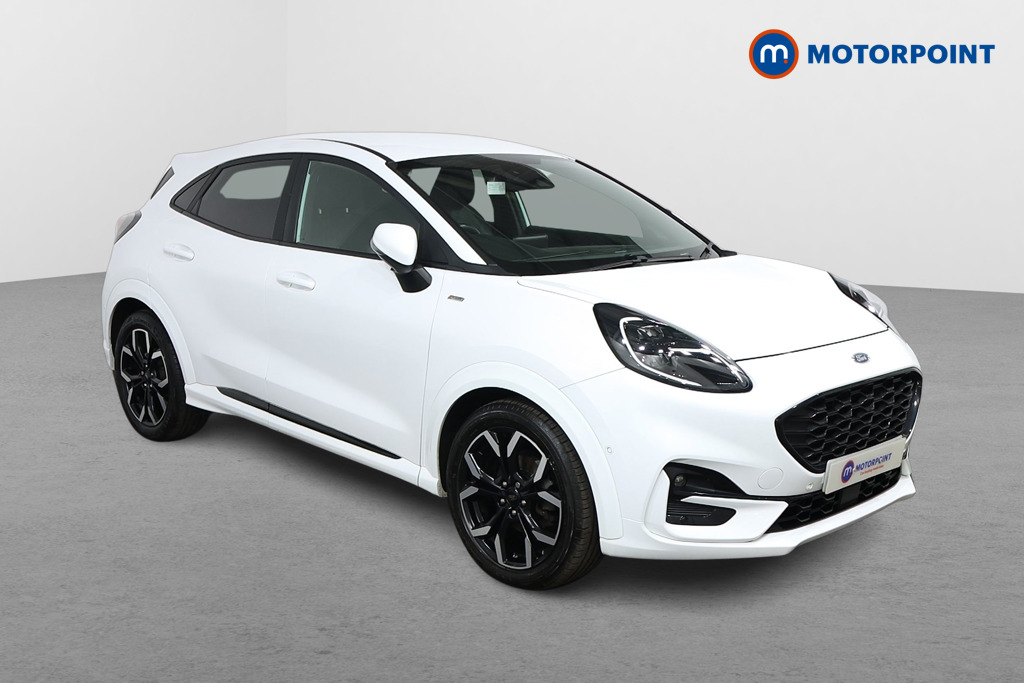 Ford Puma St-Line X First Edition Manual Petrol-Electric Hybrid SUV - Stock Number (1542227) - Drivers side front corner