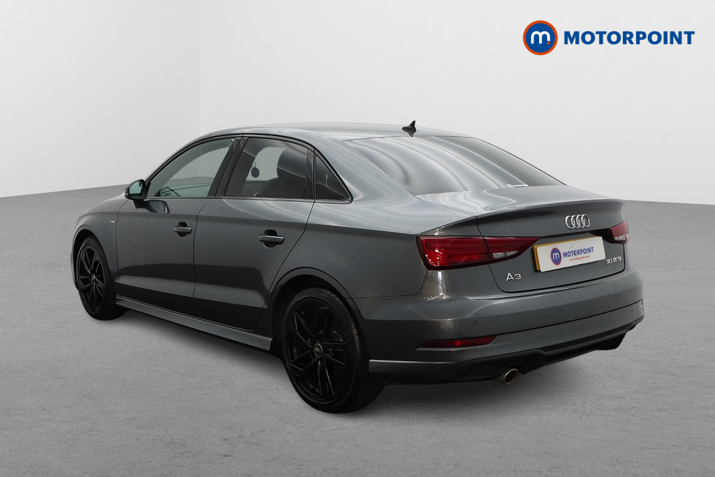 Audi A3 Black Edition Manual Petrol Saloon - Stock Number (1532175) - Passenger side rear corner