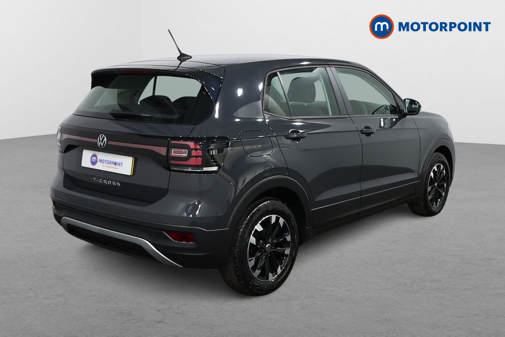 Volkswagen T-Cross S Manual Petrol SUV - Stock Number (1532887) - Drivers side rear corner