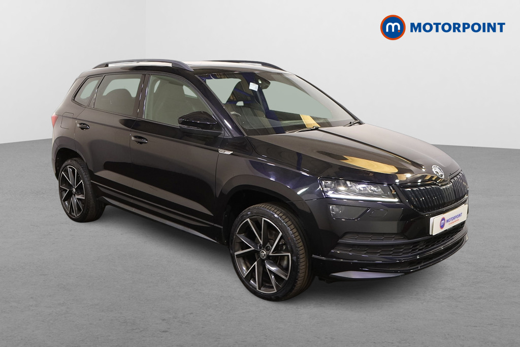Skoda Karoq Sport Line Automatic Petrol SUV - Stock Number (1533153) - Drivers side front corner