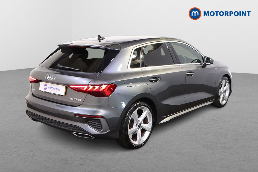 Audi A3 S Line Automatic Petrol Hatchback - Stock Number (1537311) - Drivers side rear corner