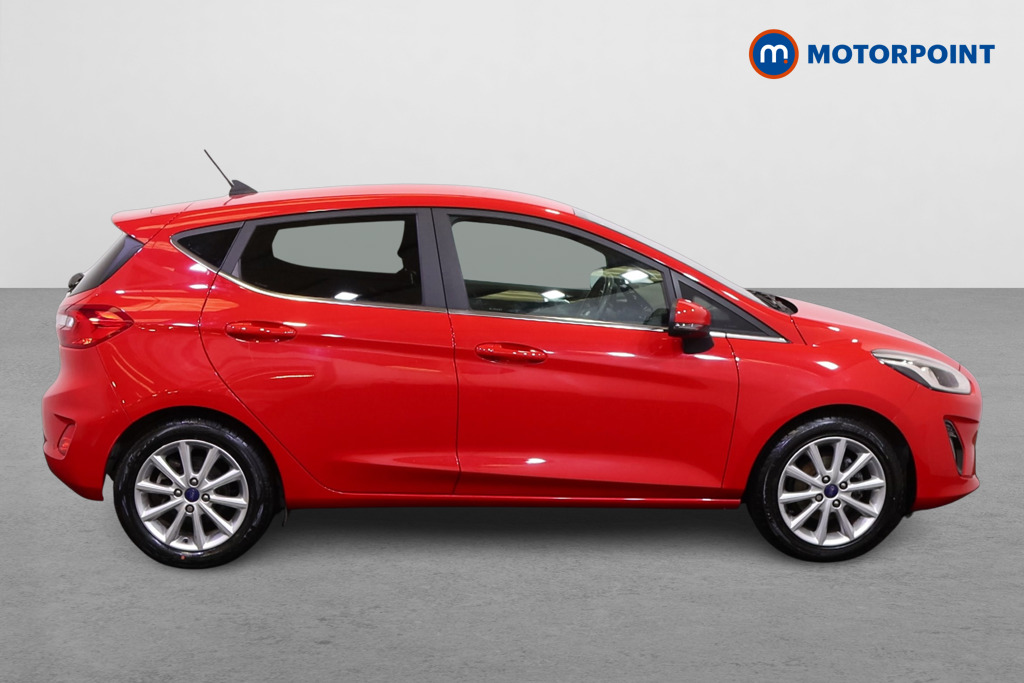 Ford Fiesta Titanium Manual Petrol Hatchback - Stock Number (1541254) - Drivers side