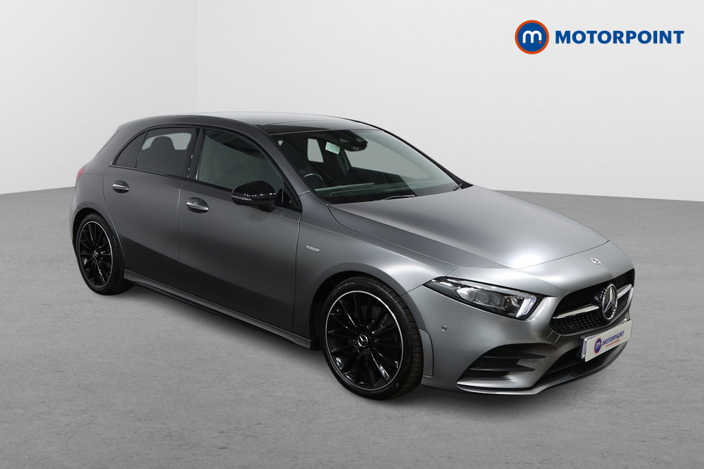 Mercedes-Benz A Class Exclusive Edition Plus Automatic Petrol Hatchback - Stock Number (1541409) - Drivers side front corner