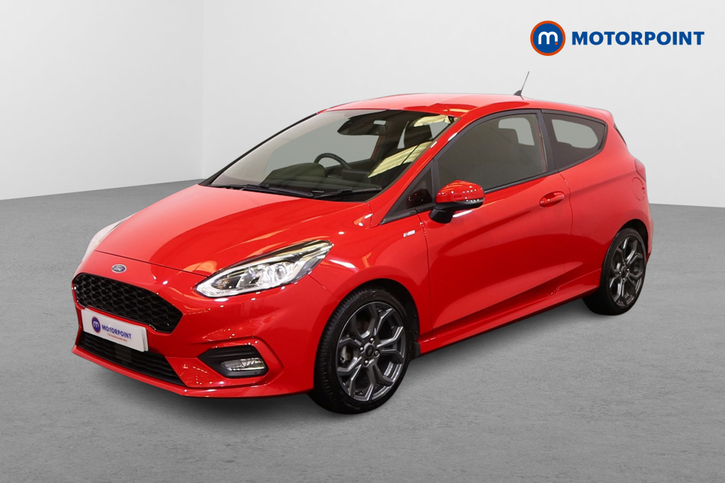 Ford Fiesta St-Line Edition Manual Petrol-Electric Hybrid Hatchback - Stock Number (1541585) - Passenger side front corner