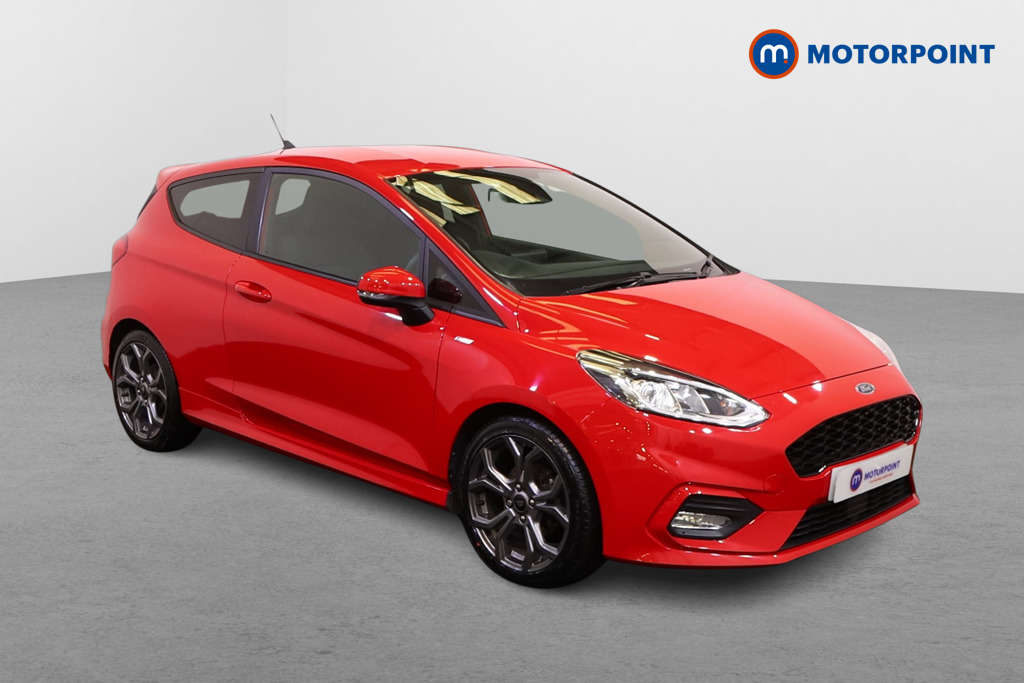 Ford Fiesta St-Line Edition Manual Petrol-Electric Hybrid Hatchback - Stock Number (1541585) - Drivers side front corner