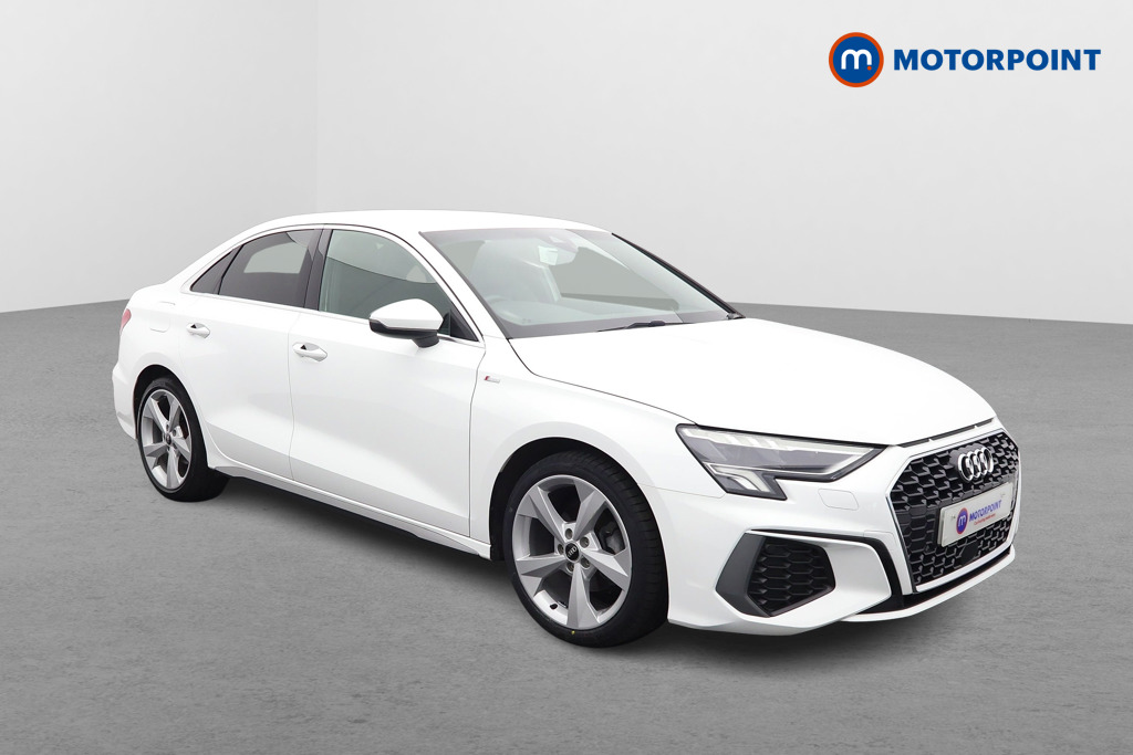 Audi A3 S Line Manual Petrol Saloon - Stock Number (1542447) - Drivers side front corner