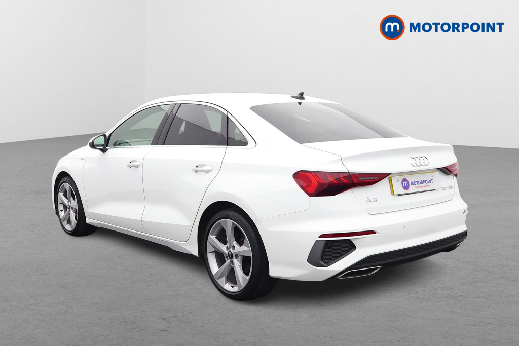 Audi A3 S Line Manual Petrol Saloon - Stock Number (1542447) - Passenger side rear corner