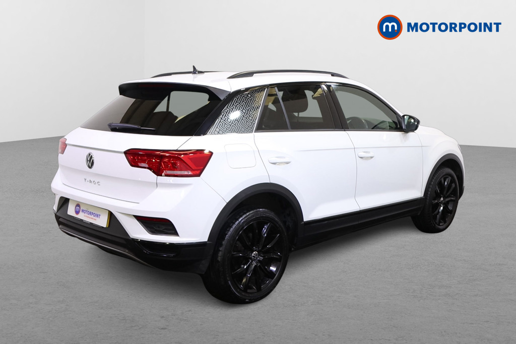 Volkswagen T-Roc Black Edition Automatic Petrol SUV - Stock Number (1542475) - Drivers side rear corner
