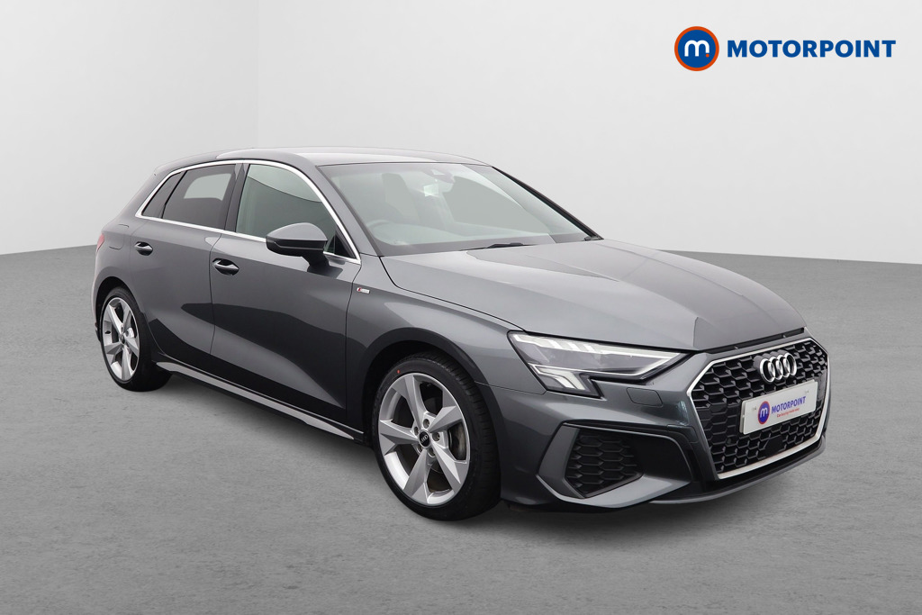 Audi A3 S Line Manual Petrol Hatchback - Stock Number (1542787) - Drivers side front corner
