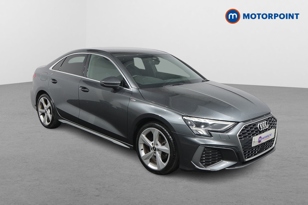 Audi A3 S Line Manual Petrol Saloon - Stock Number (1542798) - Drivers side front corner
