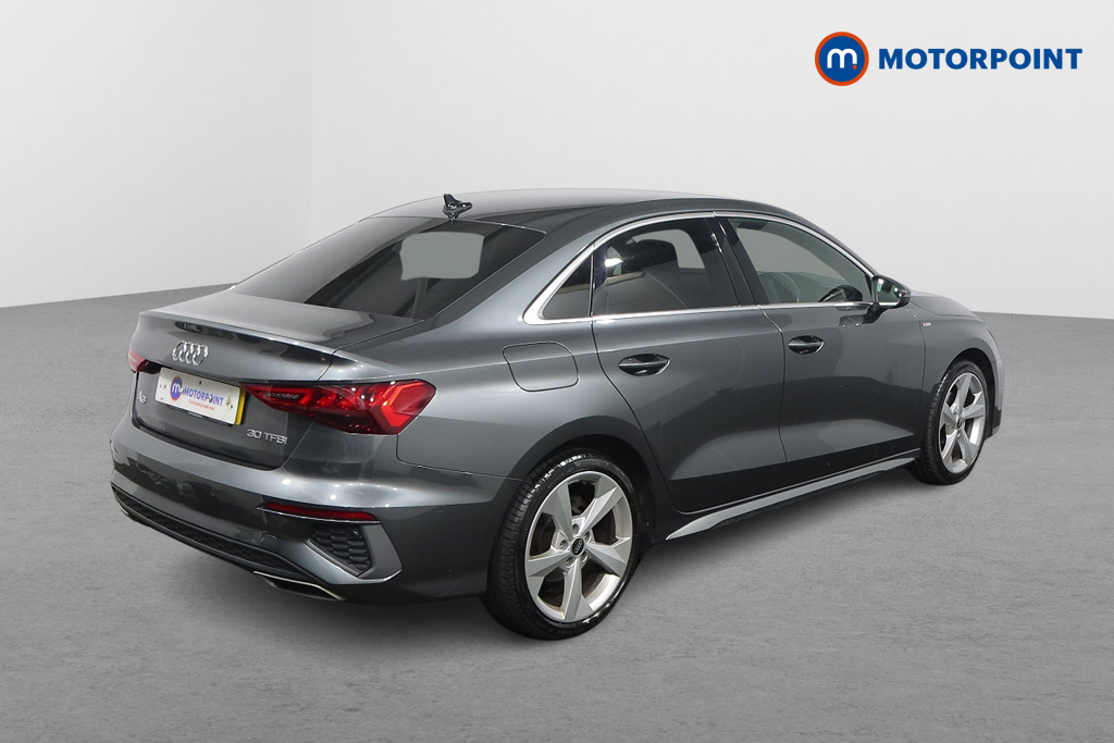 Audi A3 S Line Manual Petrol Saloon - Stock Number (1542798) - Drivers side rear corner